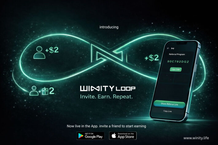 Winity Life Launches Winity Loop, a Referral Program That Turns Everyday Spending into Shared Value
